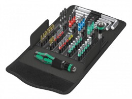 Wera Kraftform Kompakt 100 Screwdriving Service Bit Set of 52 £87.99